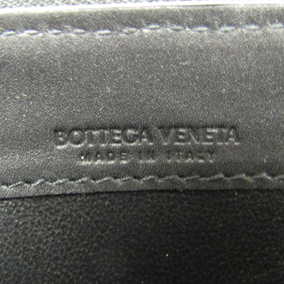 BOTTEGA VENETA Black Leather Intrecciato Wallet - Picture 12 of 13